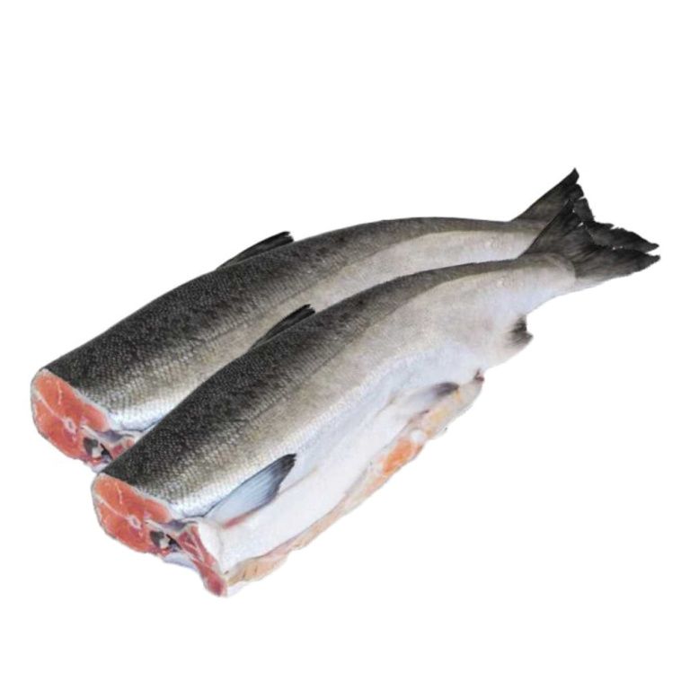 Горбуша дальневосточная без головы, потрошенная штучной заморозки - упаковка 0.7 Кг. Горбуша дальневосточная без головы, потрошенная штучной заморозки - упаковка 0.7 Кг.
