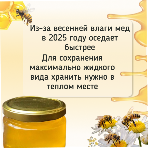 Мед Цветочный / 650 гр-6 Мед Цветочный / 650 гр-6