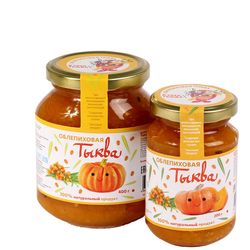 Варенье "Облепиховая тыква" 400 г