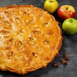 ПИРОГ С ЯБЛОКОМ, 1 кг.