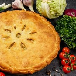 ПИРОГ С КАПУСТОЙ, 500 г.