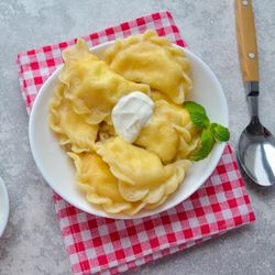 Вареники с творогом