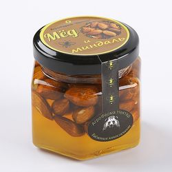 Мёд  с миндалем 100 мл