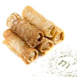 Блинчики с яблоками