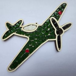 Мозаика стеклянная САМОЛЕТ