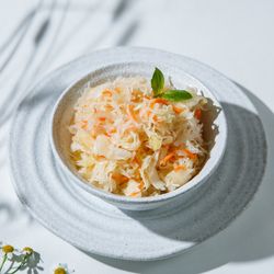 Фермерская квашеная капуста с морковью