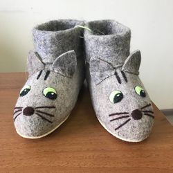 Тапки женские с отворотом, модель 025