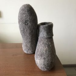 Тапки женские с отворотом, модель 030