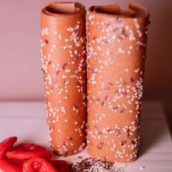 Пастила яблочная с курагой и злаками