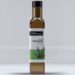 Конопляное сыродавленное масло 250 мл.