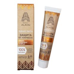 Зубная паста ЗАЩИТА ОТ КАРИЕСА 75мл Magic ALATAI