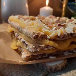 Торт Успех миндально-сливочный