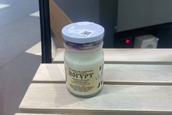 Йогурт брусника 4%, Истринская сыроварня Олега Сироты, 200 грамм