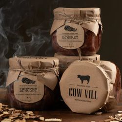 Мраморная Говядина Cow Vill Брискет 350г