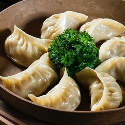 Дим Самы с креветками