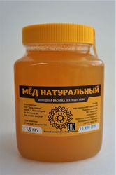 Мёд натуральный АКАЦИЯ С ДОННИКОМ, 1,5 кг