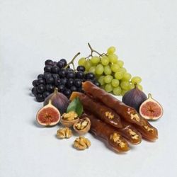 Чурчхела натуральная, инжир с грецким орехом