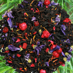 Чай Ольхон чёрный с ягодами, 150 грамм