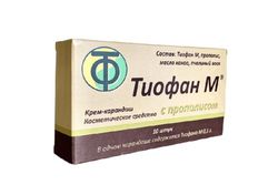 ТИОФАН М Свечи с прополисом, 10 суппозиториев по 0,1г