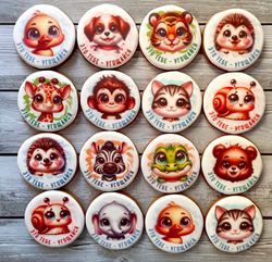 Кофейня, торговая точка. Имбирные пряники ручной работы, с глазурью. Штучные, на заказ, в ассортименте (изготовление 3- 5 дней), размер 10 см.
