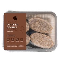 Котлеты Особые из органической говядины и курицы