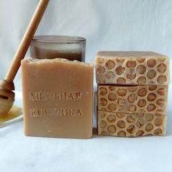 "Молочное с мёдом" натуральное мыло