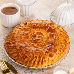 Пирог с курицей и грибами 1кг