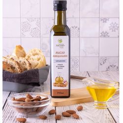 Миндальное масло сыродавленное 250 мл.