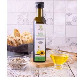 Масло подсолнечное сыродавленное 250 мл.