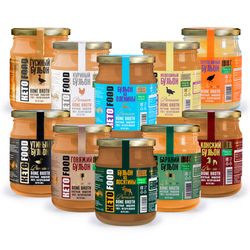 Костный бульон HALAL 10шт по 500г.