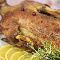 Утка маринованная в сливочно-медовом маринаде