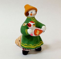 Свистулька - мужик с уточкой