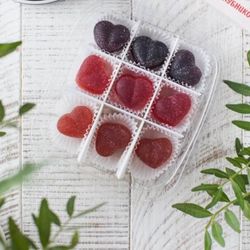Мармелад "СЕРДЕЧКИ" АССОРТИ с  клубникой