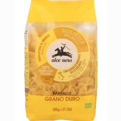 Макароны Farfalle Bio ALCE NERO Италия, 500г