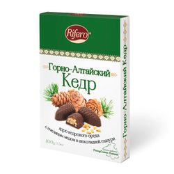 Конфеты ядро кедрового ореха с пчелиным мёдом в шоколадной глазури Rifero, 100 г
