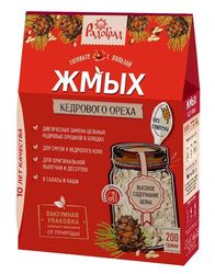 Жмых кедрового ореха Радоград, 200 гр.