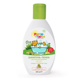 Рики Тики Шампунь-пенка для купания малышей