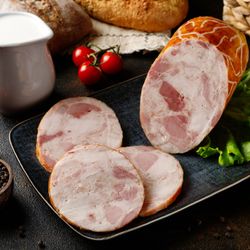 Ветчина из курицы и индейки варёно-копчёная
