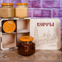 Коробочка с гравировкой Корочанского храма