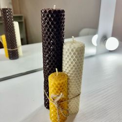 Набор свечей из вощины