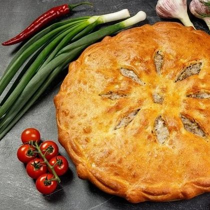 ПИРОГ С МЯСОМ, 1 кг.