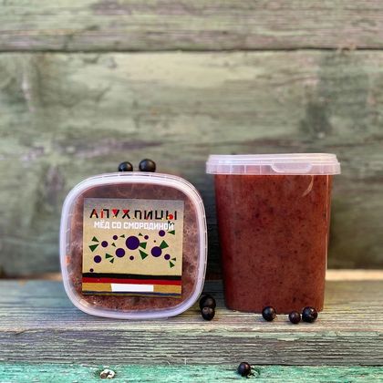 Крем-мёд со смородиной