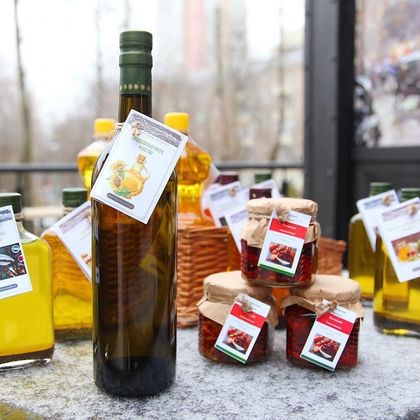 Масло подсолнечное сыродавленное (живое)