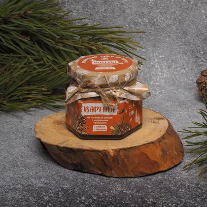 Варенье из шишек с кедровым орехом, 130 г