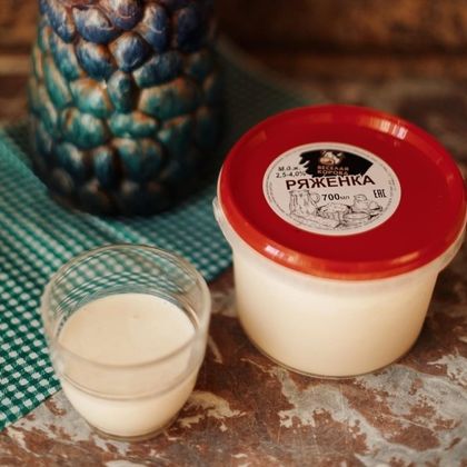 Ряженка питьевая ~ 500мл, м.д.ж от 2,5% до 4,0%