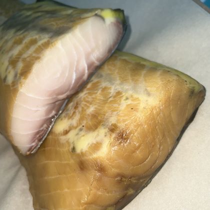 Филе осетра холодного копчения