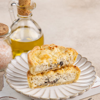 Киш Лорен с курицей и шампиньонами 4 шт. (400г)