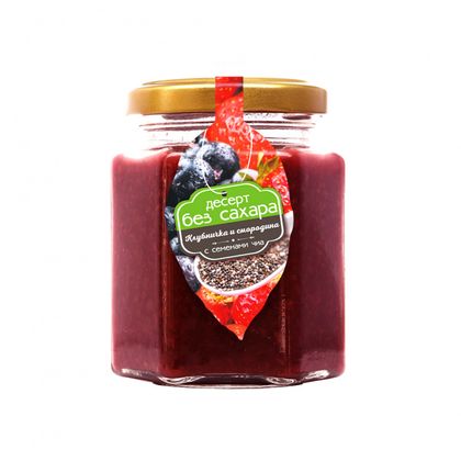 Десерт без сахара (клубника и смородина) - упаковка 1 Шт.