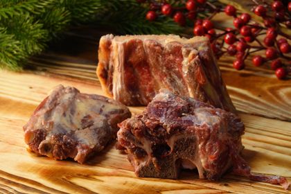 Суповой набор из конины  2,5-3 кг - упаковка 3 Кг.