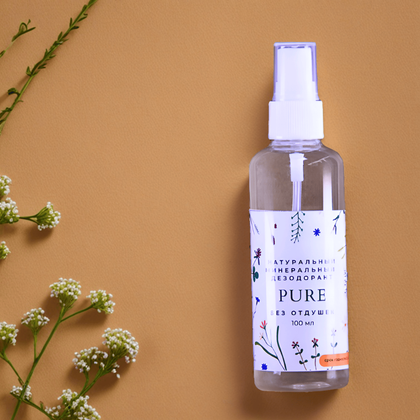 "Белополе" Дезодорант натуральный минеральный PURE 100 мл "Белополе" Дезодорант натуральный минеральный PURE 100 мл
